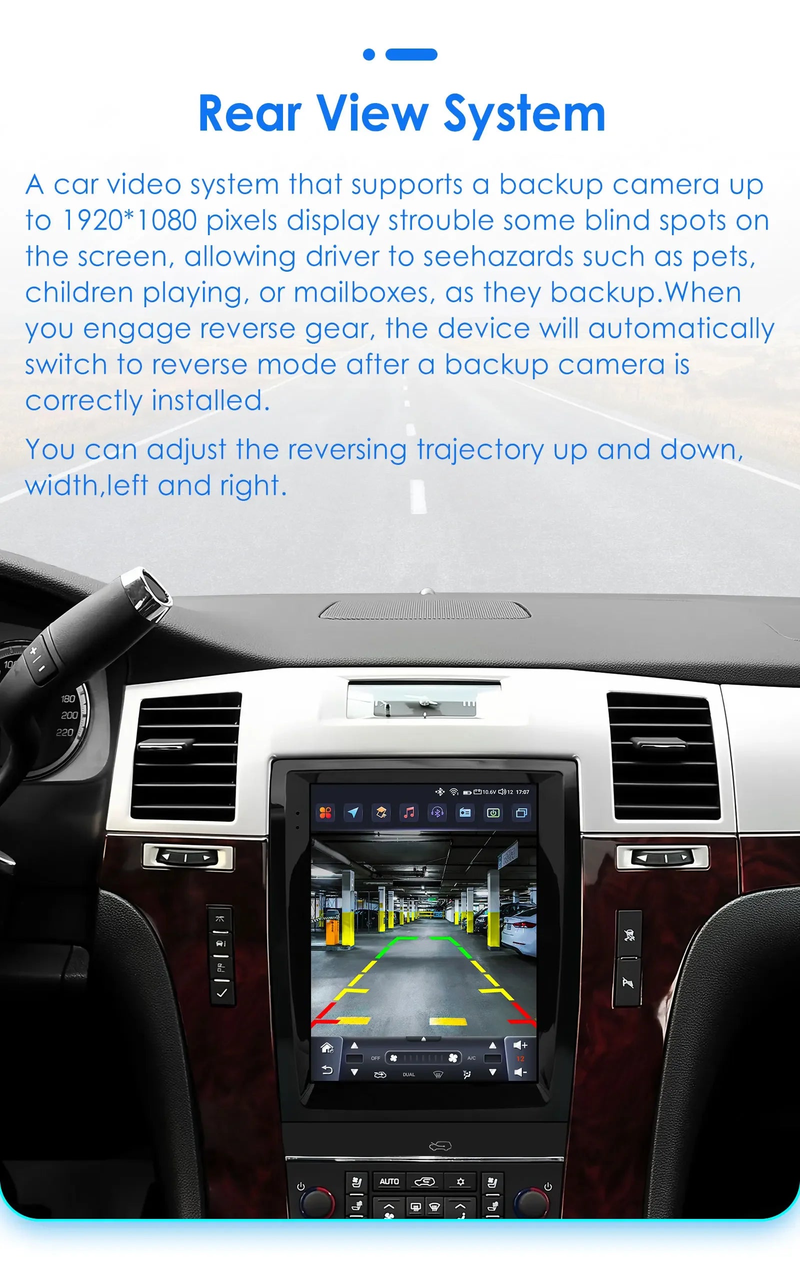 9.7"Android 13 Auto Car radio for Cadillac Escalade SLS 2007-2012 2013 2014 DSP Carplay mu