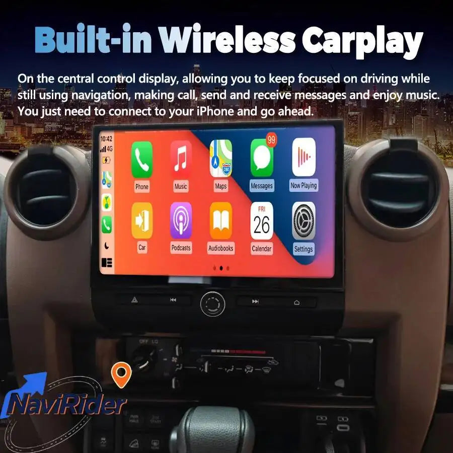Android Navigation Carplay Head Unit Stereo Screen Multimedia Player 11.5inch For Toyota L