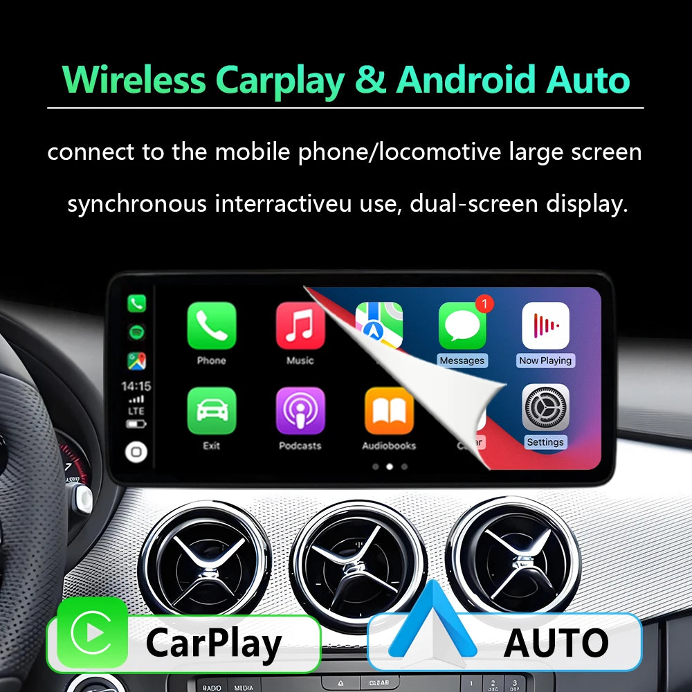 Android For Mercedes Benz E Class W212 2009- 2015 Wireless Carplay Car Radio Multimedia Na