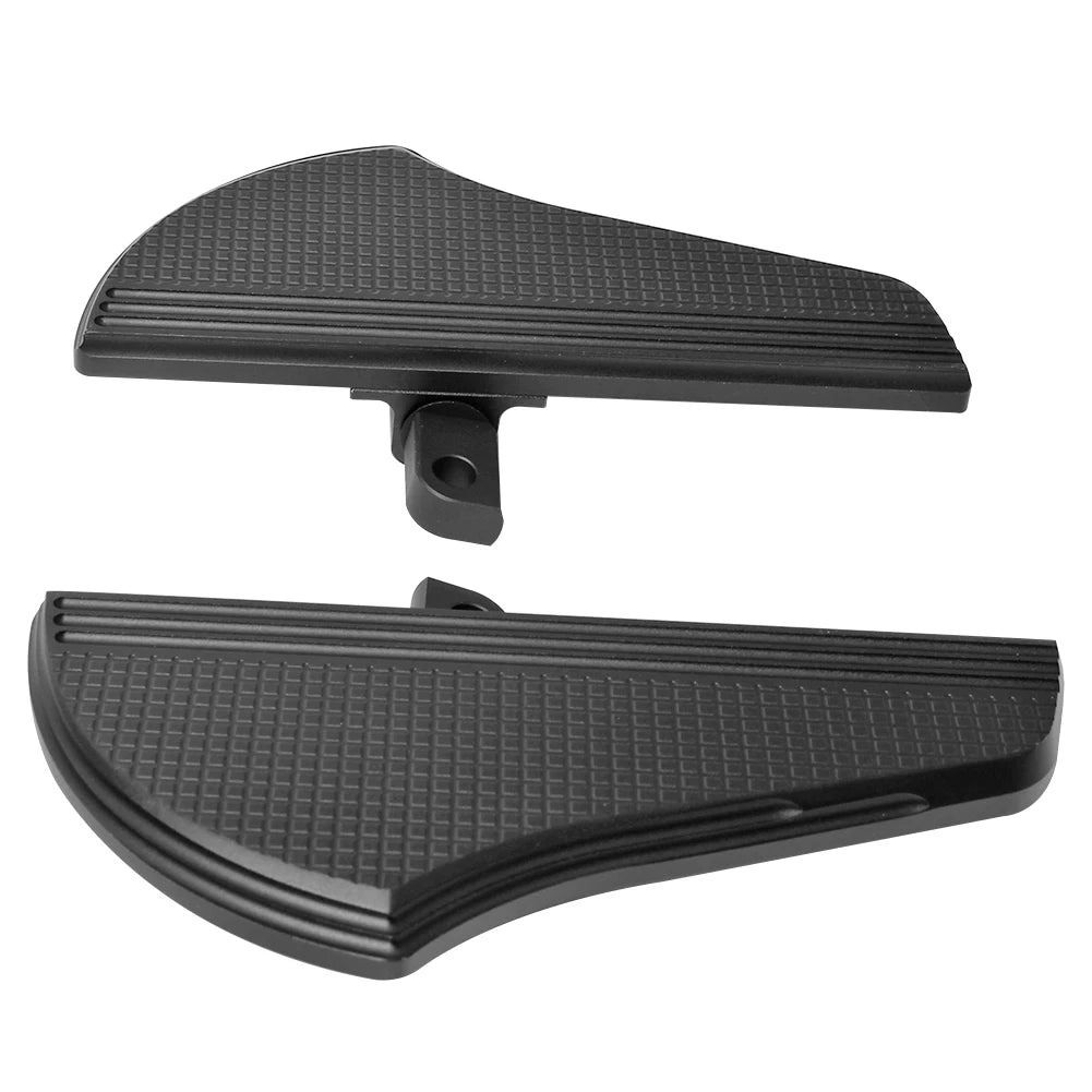 Motorcycle Rear Passenger Floorboards Male Mount Foot Pegs Footrest For Harley Touring Electra G - Automotive LED Light