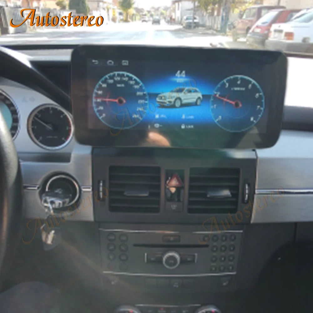 12.3 Carplay Qualcomm 665 For Mercedes Benz GLK Class 2008-2016 Car Multimedia Player GPS