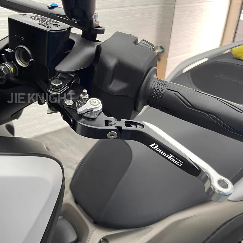 Motorcycle Accessories Brake Clutch Levers Handlebar Grips Handle Ends For KYMCO DOWNTOWN 125i 2 - Automotive LED Light