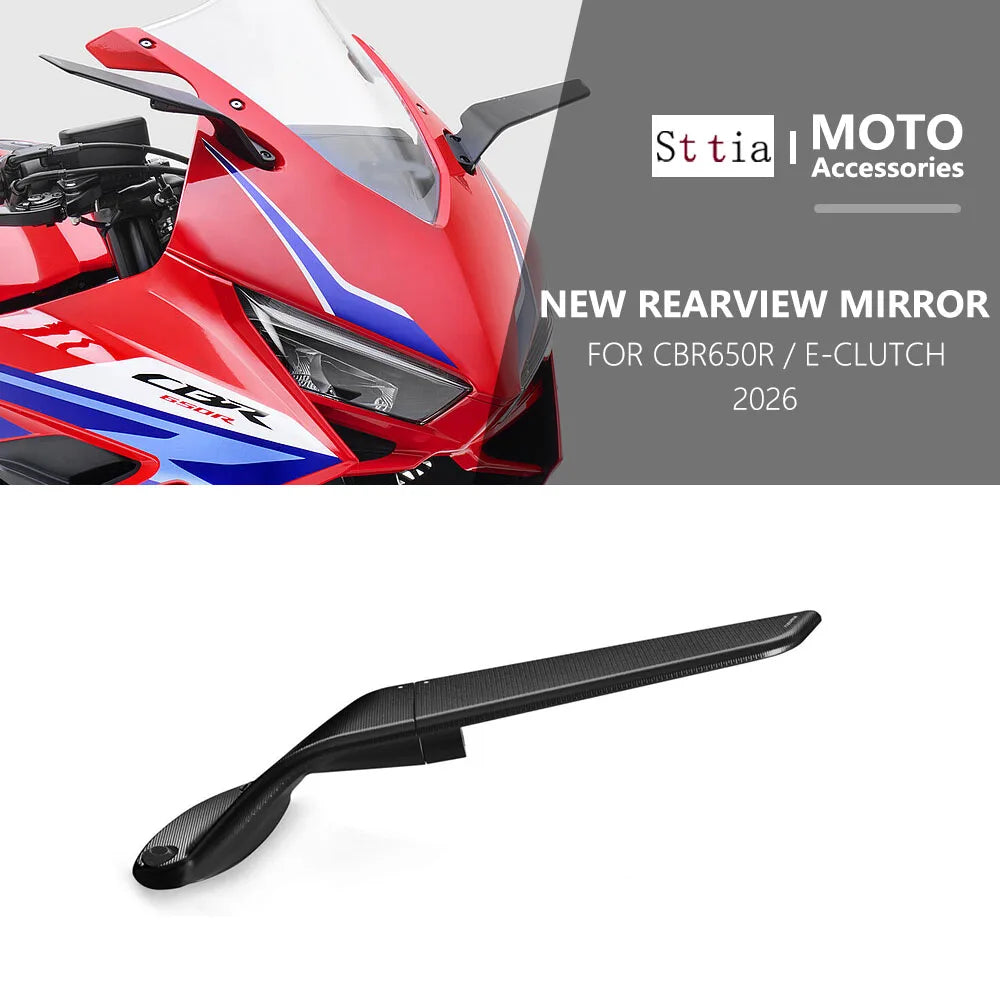 For Honda CBR650R CBR650 R 2026 CBR 650R E-Clutch 2026 Motorcycle Stealth Wing Mirrors Sports Wi - Automotive LED Light