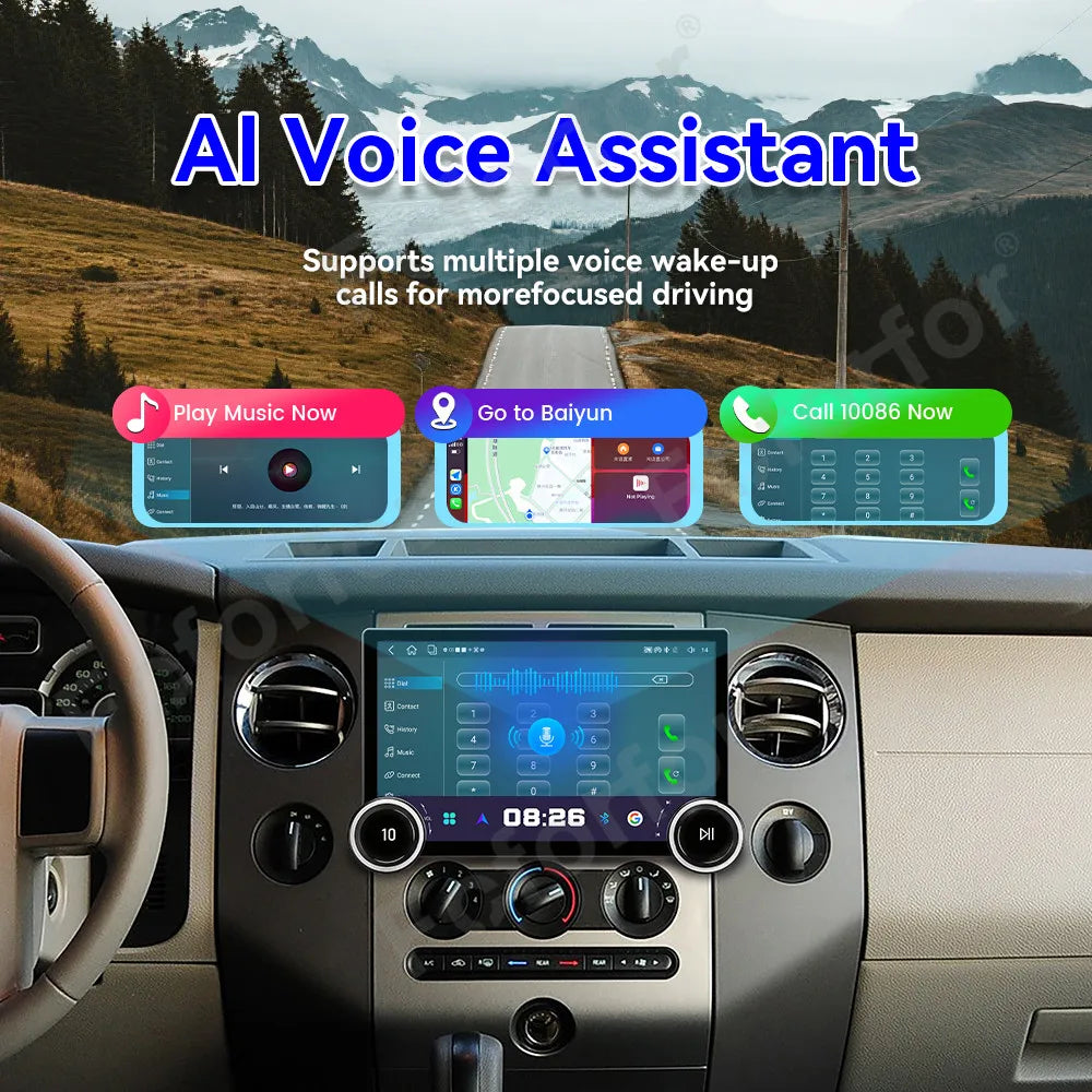 Upgraded Ultra Large HD Touch Display Android 15 11.5 Inch Car Media GPS Navi Stereo Head