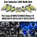 7-Piece LED Interior Light Kit for Isuzu D-MAX D MAX Dmax I II 2002-2015 - Canbus Dome Map Door Trunk Bulbs | AUTOKIT...