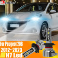2x High Power H7 Led Headlight Canbus No Error H18 Car Bulb 6000K White Light Moto Diode L