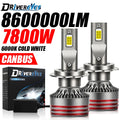 M8PRO 7800W 8600000LM H7 LED Car Headlights H4 Canbus H3 H1 H8 H11 9005 HB3 9006 HB4 9012