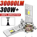 Turbo H7 LED High Low Beam Headlamp Canbus Error Free Car Headlight H7 LED CSP Chip Automo