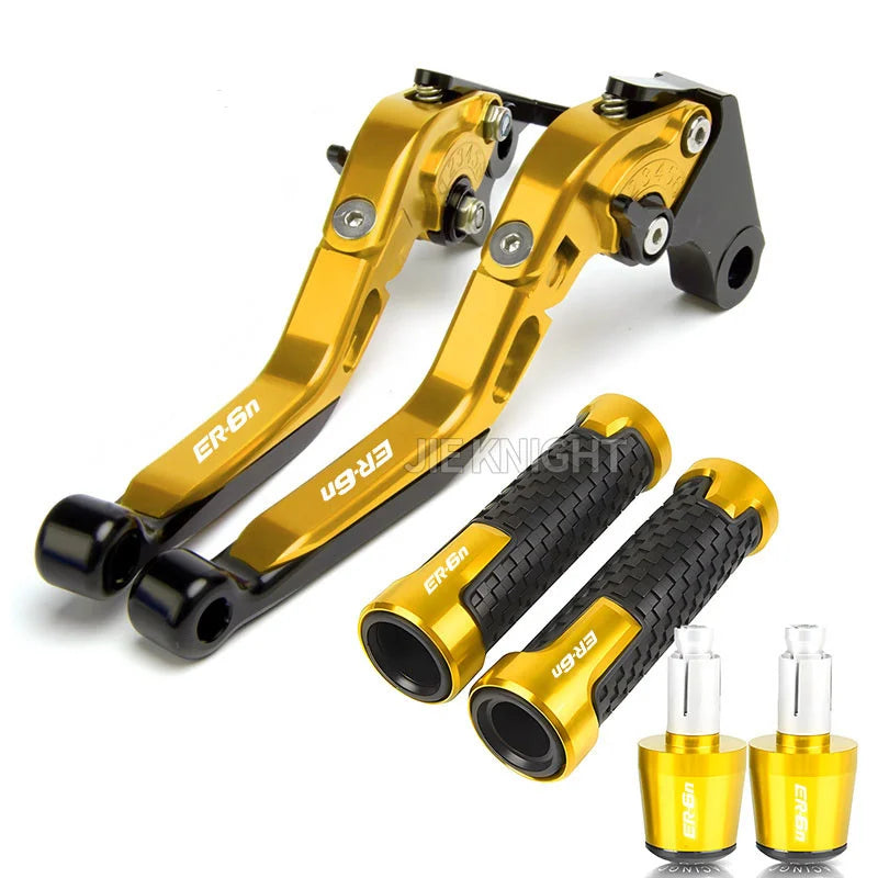 For ER6N ER-6N ER 6N 2009 2010 2011 2012 2013 2014 2015 2016 2017 Motorcycle Brake Clutch Levers - Automotive LED Light