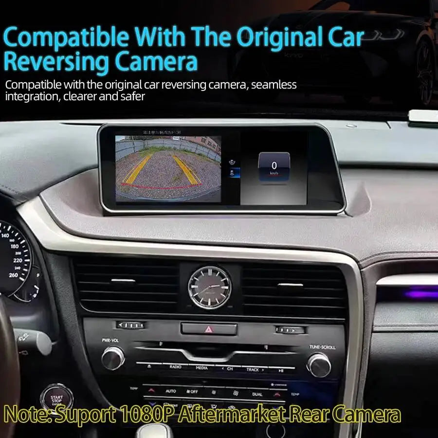 12.3inch Linux Car Radio Touch Screen Wireless Mobile CarPlay For Lexus RX 2016-2019 Andro | AUTOKITSHOP