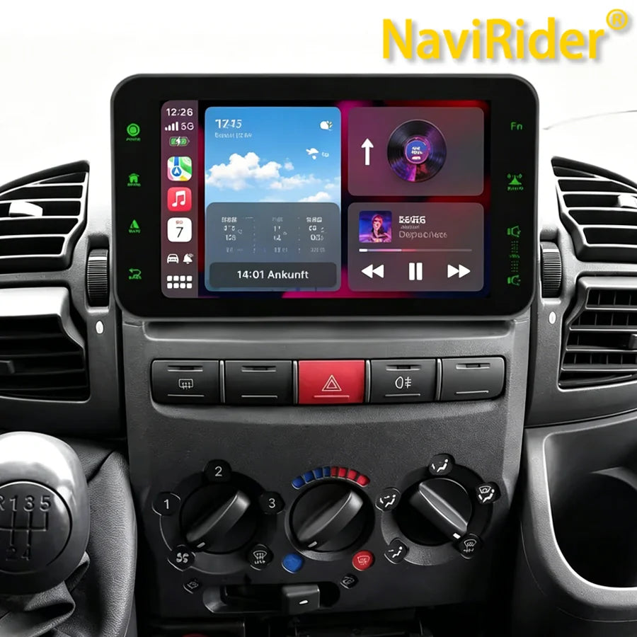 M For Fiat Ducato 2002-2006 Citroen Jumper Peugeot Boxer 2002-2006 Android Screen CarPlay  | AUTOKITSHOP