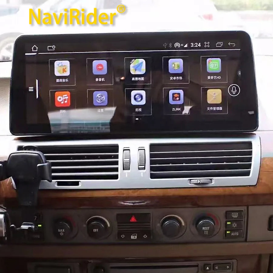 12.3Inch Screen Android 15 Car Radio For BMW 7 Series E65 E66 2004- 2008 Wireless CarPlay  | AUTOKITSHOP