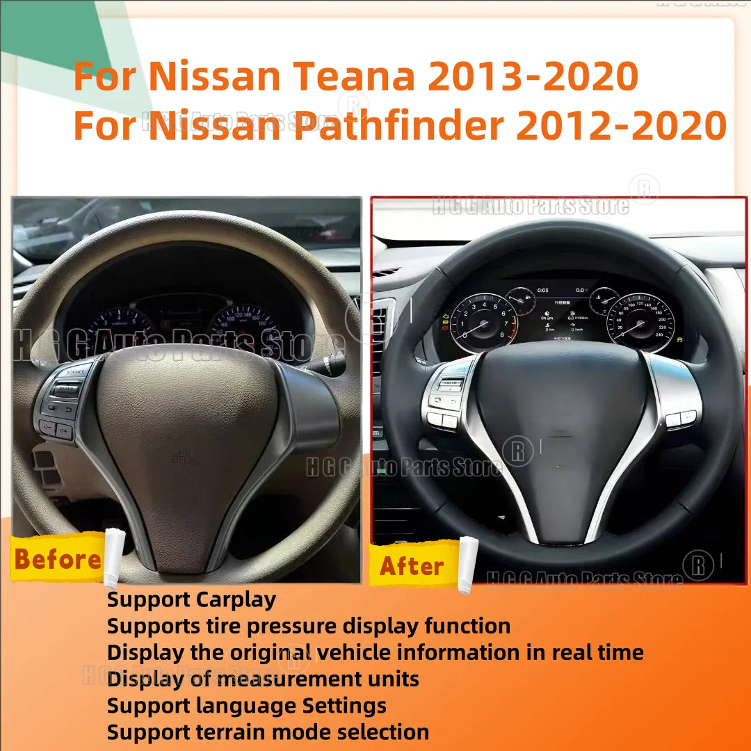 LED Interior Light Kit for Nissan 2012-2020 - Canbus Error-Free Interior Bulbs