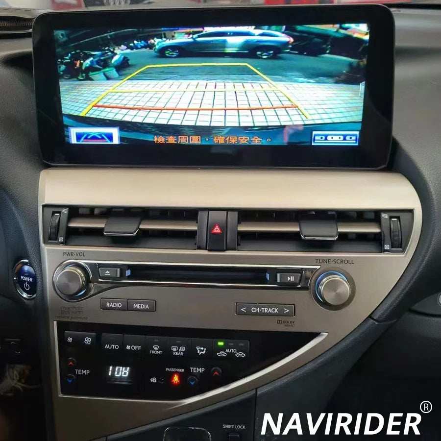 Android 15 wireless CarPlay For Lexus RX RX270 RX350 450 2009 2010 2011 2012 12.3inch Navi