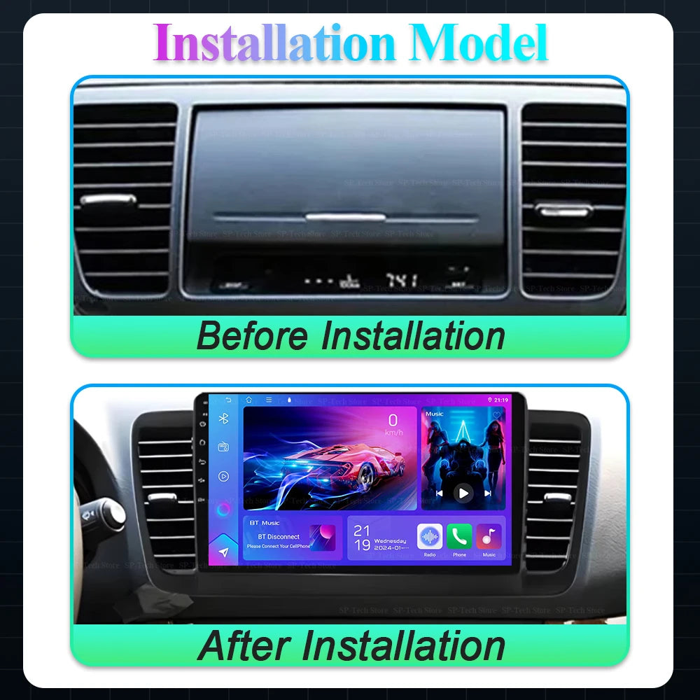 Car Multimedia Video Radio Player For Subaru Outback 3 Legacy 4 2004 2005 2007 2008 2009 W | AUTOKITSHOP