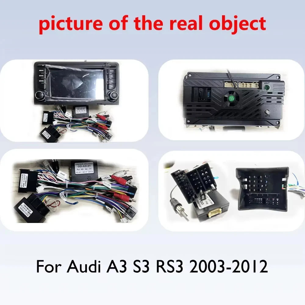 For Audi A3 8p 2003-2011 S3 Rs3 Multimedia Gps Autoradio Player Wireless Carplay Android A | AUTOKITSHOP