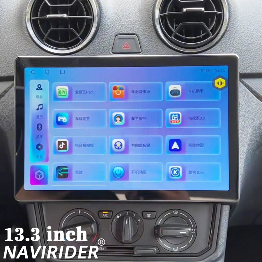 13.3Inch For Volkswagen JETTA 2015 Android 2K Screen Car Multimedia Video Player Stereo GP