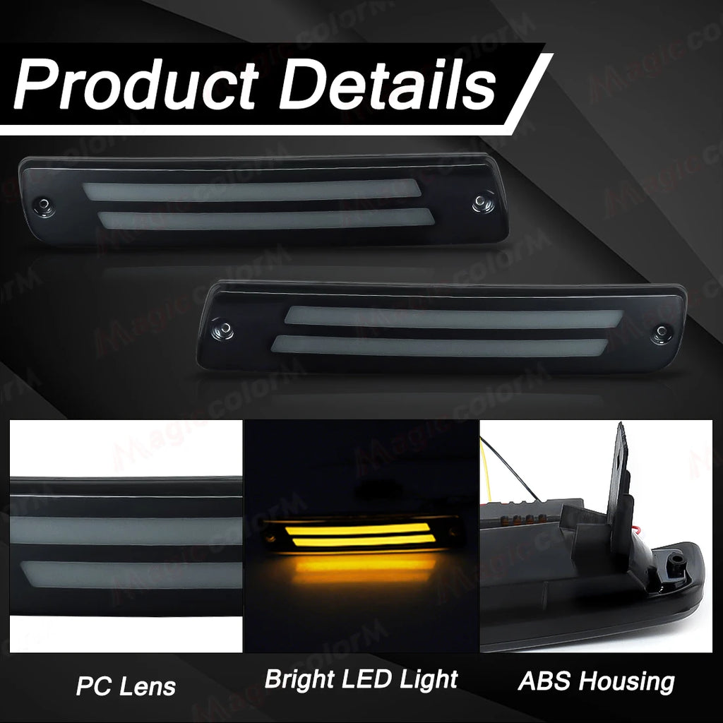 LED DRL For Toyota Land Cruiser 80 Series LC80 FJ80 FZJ80 HDJ80 HZJ80 1991-1997 For Lexus  | AUTOKITSHOP