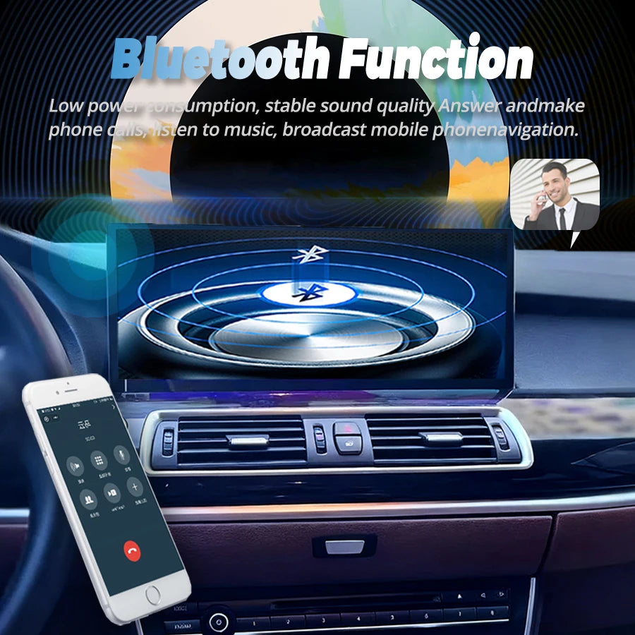 15.8" Android 13 Auto For BMW 5 Series GT F07 F10 F11 F18 2010-2017 Car Radio GPS Navigati