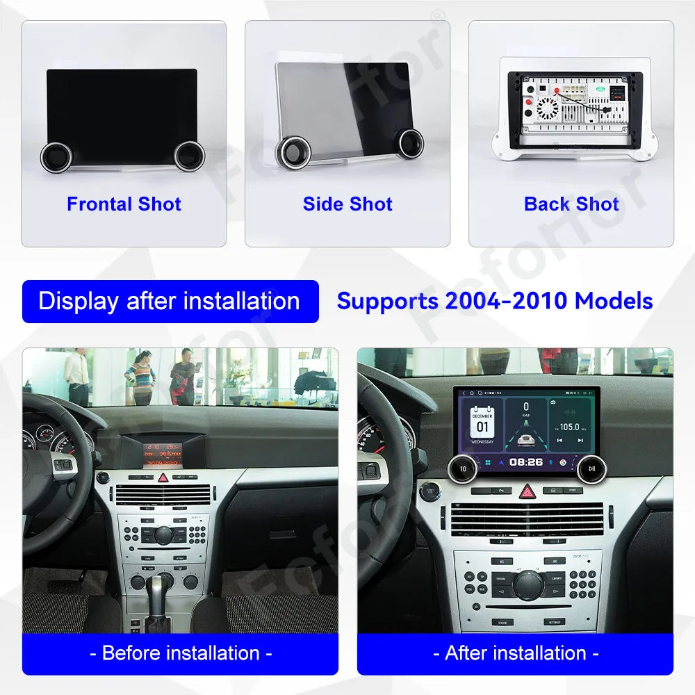 Android 15 Car Media Luxury High Performance 11.5 Inch HD Display Wireless CarPlay GPS Mul