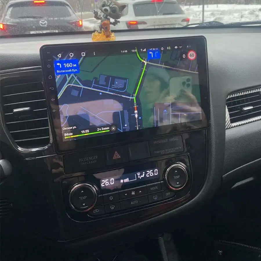 For Mitsubishi Outlander 3 GF0W GG0W 2012-2018 GPS Navigation Multimedia Video Player 8+12