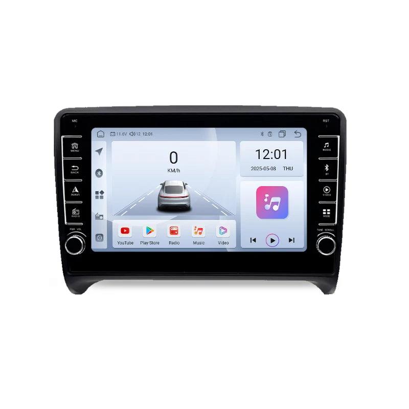 SZLELV For Audi TT MK2 8J 2006-2014 Touch Screen Multimedia Car Radio Android Carplay Vide