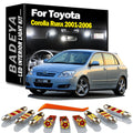 8-Piece LED Interior Light Kit for Toyota Corolla Runx - Canbus Error-Free Bulbs | AUTOKITSHOP