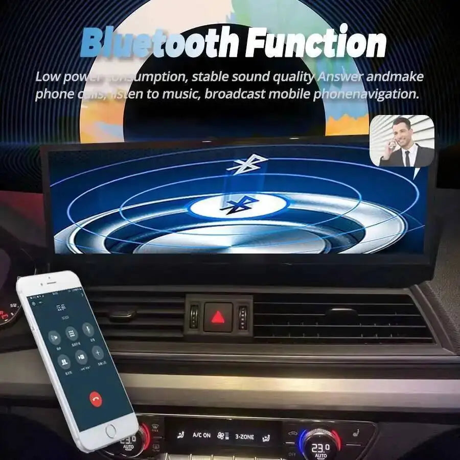 14.9" Android Car Radio For Audi Q5L Sq5 2018 - 2020 Wireless CarPlay GPS Navigation Multi | AUTOKITSHOP