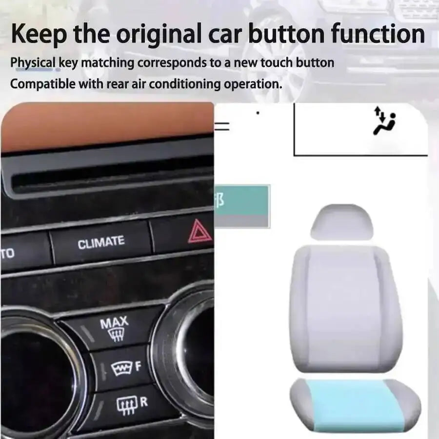 10.1'' 2.5D Climate Control AC Panel Multiple Languages For Land Rover Range Rover Vogue L