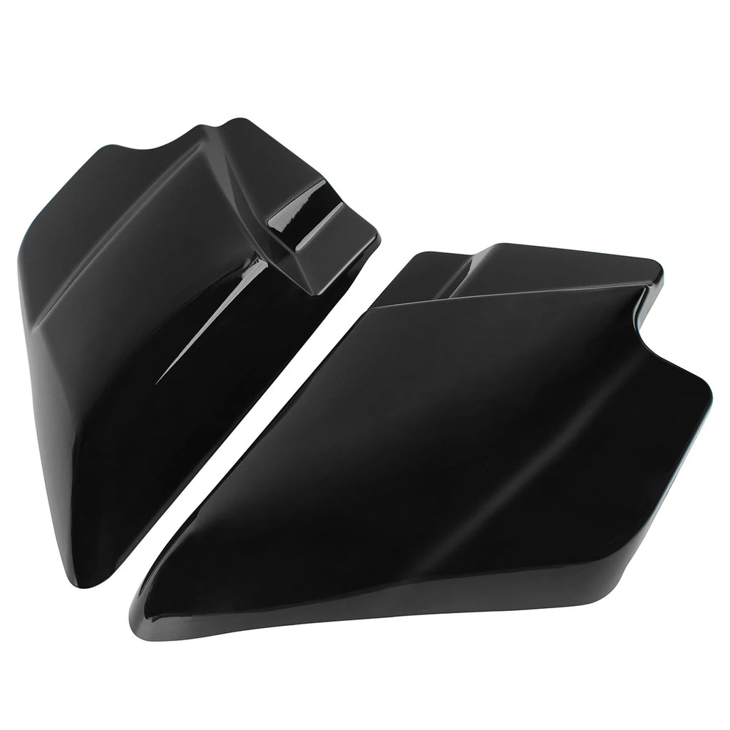 Left Right Side Battery Cover Motorcycle Mod Accessories Fit For Harley Touring Electra Street G - Automotive LED Light