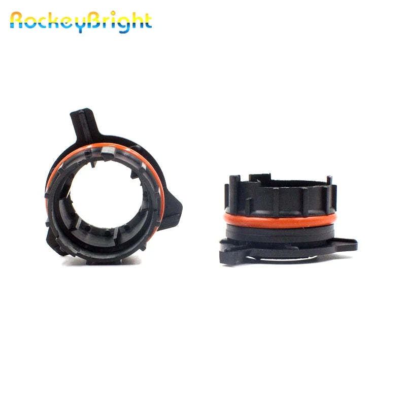 Rockeybright Car H7 LED Headlight Bulb Adapter Holder Base for Mercedez-BENZ SLK Series LE