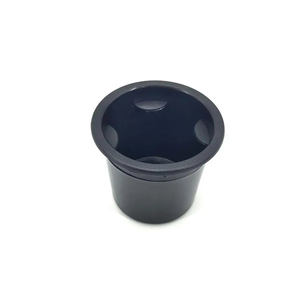 Black Plastic Cup Holder For Marine Boat RV Camper Car Truck Yacht Inserts
