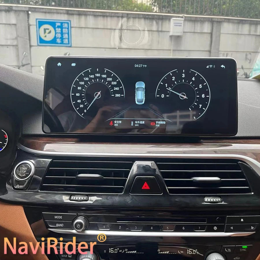 For BMW 5 Series F10 F11 2010-2017 Navigation Multiemdia Player GPS Stereo 4G WiFi Head Un
