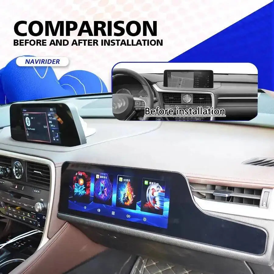 12.3Inch For Lexus RX RX300 RX350 2016-2022 Upgraded Copilot Smart Screen Carplay Car Mult | AUTOKITSHOP