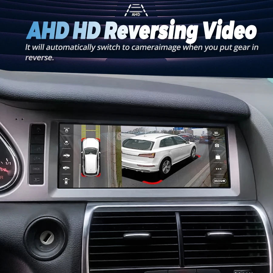 Car Multimedia Wireless Android 13 AUTO CarPlay 10.25inch Qled Screen For AUDI Q7 2005-201 | AUTOKITSHOP