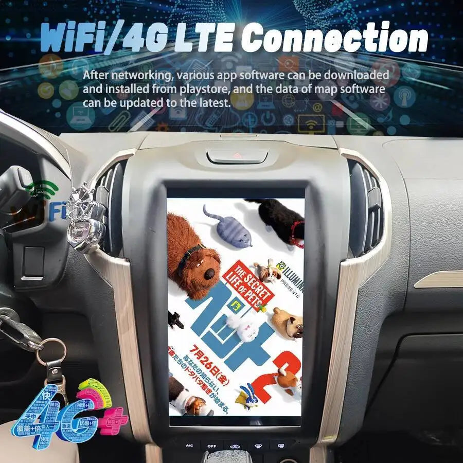 For Isuzu D-MAX 2015-2018 For Chevrolet TrailBlazer 2 2012-2016 Android Screen Navigatoion