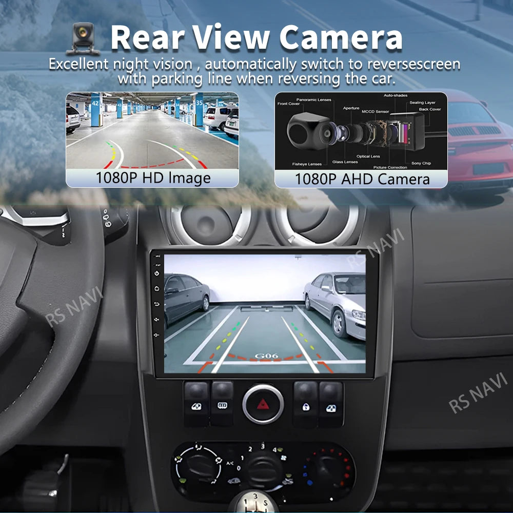 Android 16 For LADA Largus 2012 - 2021 2K QLED Android Car Radio Multimedia Video Player G