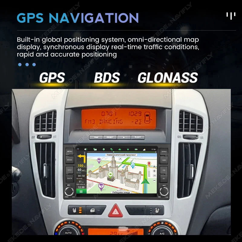For Kia Ceed 2007 2008 2009 Carpay Touch Screen Car Radio Stereo Android Auto Multimedia V | AUTOKITSHOP