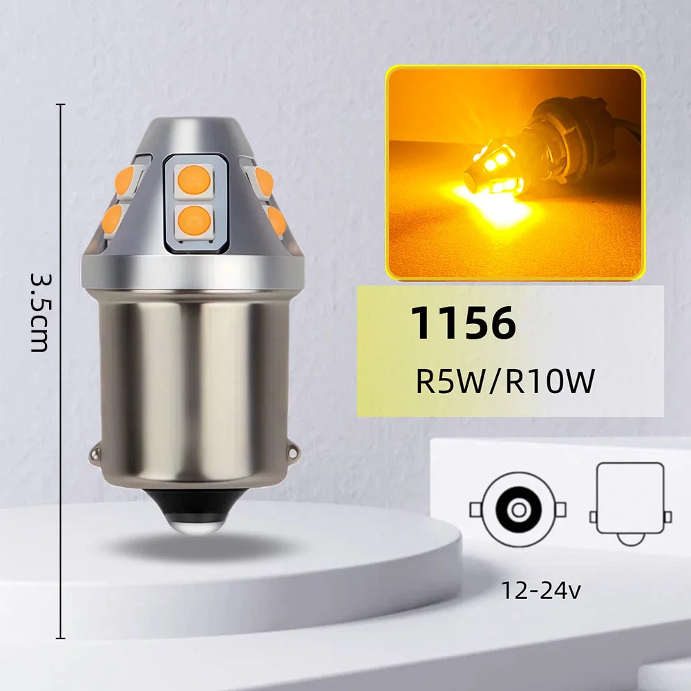 LED Interior Light Kit for 2x 1156 BA15S P21W PY21W BAU15S 1157 P21/5W BAY15D R5W R10W - Canbus Error-Free Bulbs | AU...