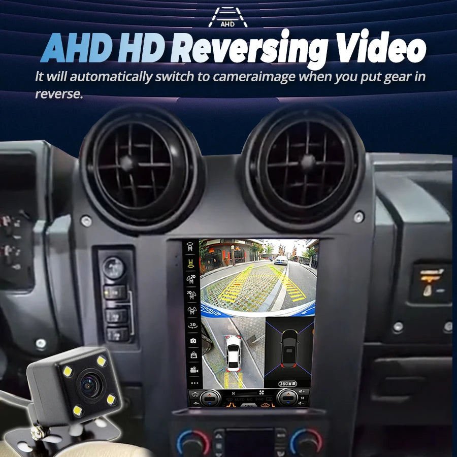 Car Radio For Hummer H2 2002 - 2009 Android Screen Multimedia Video Player GPS Navigation  | AUTOKITSHOP