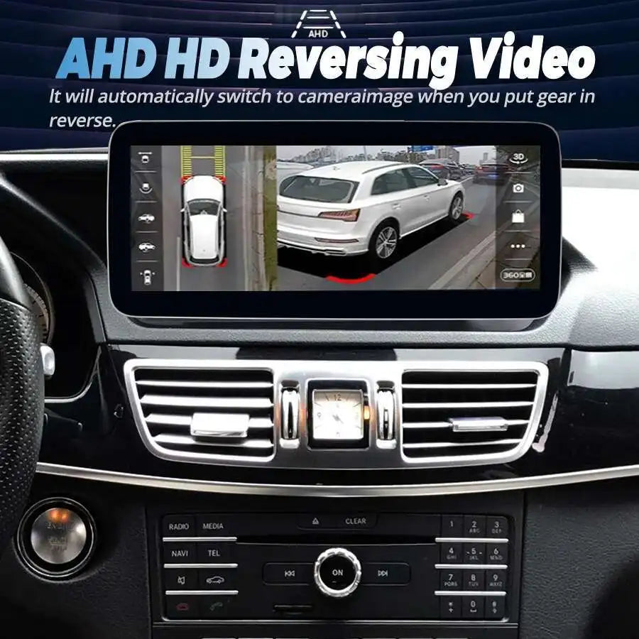 Android 13 Touch Screen Car Radio Multimedia Video Player GPS Navigation For Benz E Class
