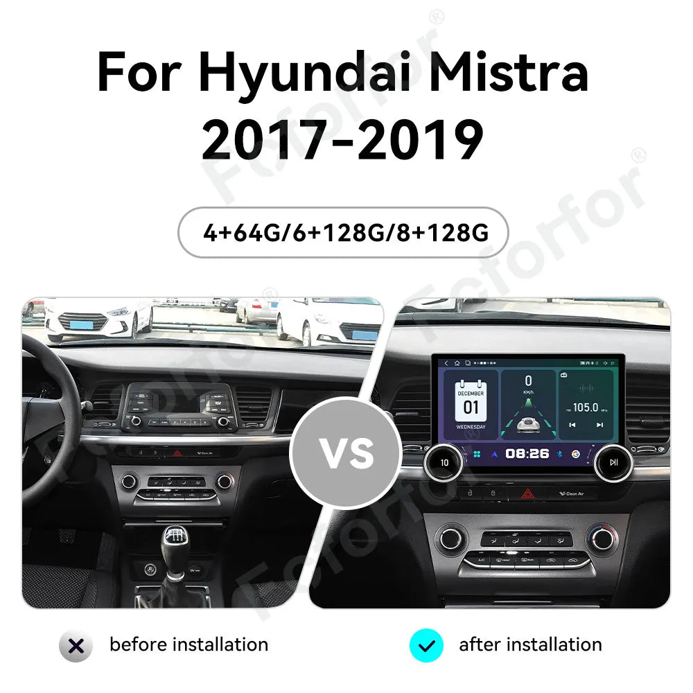 High Performance 11.5 Inch Android 15 Full HD Touch GPS Navi Car Radio Wireless CarPlay He