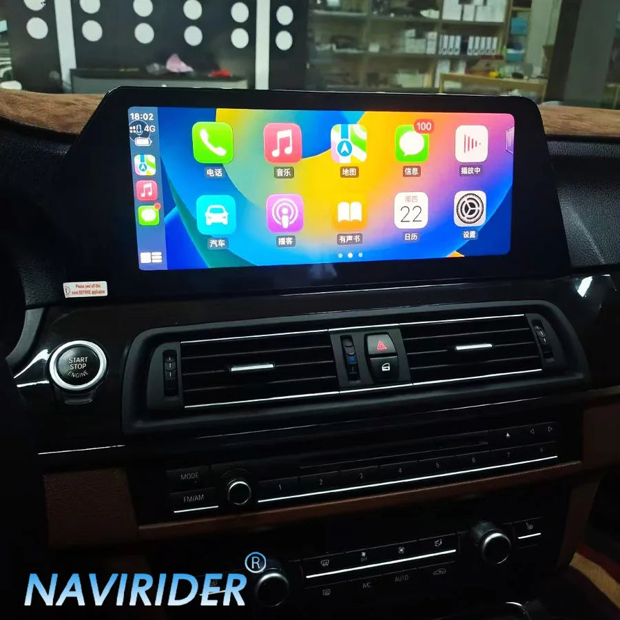 12.3" Android Screen Car Radio For BMW 5 Series F10 F11 2011-2017 Auto Stereo Carplay Mult