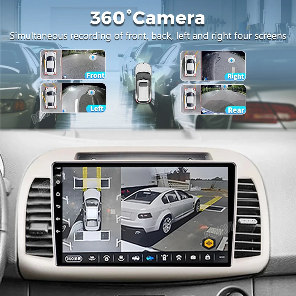 Android 16 Carplay Auto Car Radio For Nissan March Micra K12 2002-2010 Navigation Autoradi