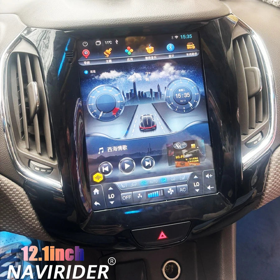GPS Screen For Chevrolet Cruze LTZ 2015-2017 Carplay 256GB Android 15 Radio Navi Stereo 10