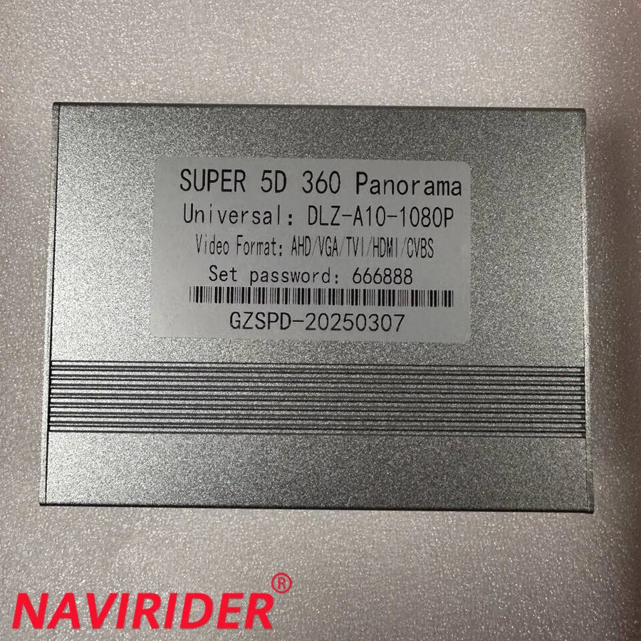 Navirider 360 Degree Parking System Car Dvr Camera Auto 3D HD 1080P Driving Recorder Panor