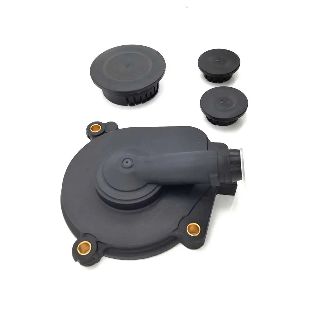 For Mercedes Crankcase Vent Valve Engine Oil Separator Cover & Plugs 2720100631