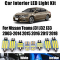 LED Interior Light Kit for Nissan Teana J31 J32 J33 2003- 2016 - Canbus Dome Map Door Trunk Bulbs | AUTOKITSHOP