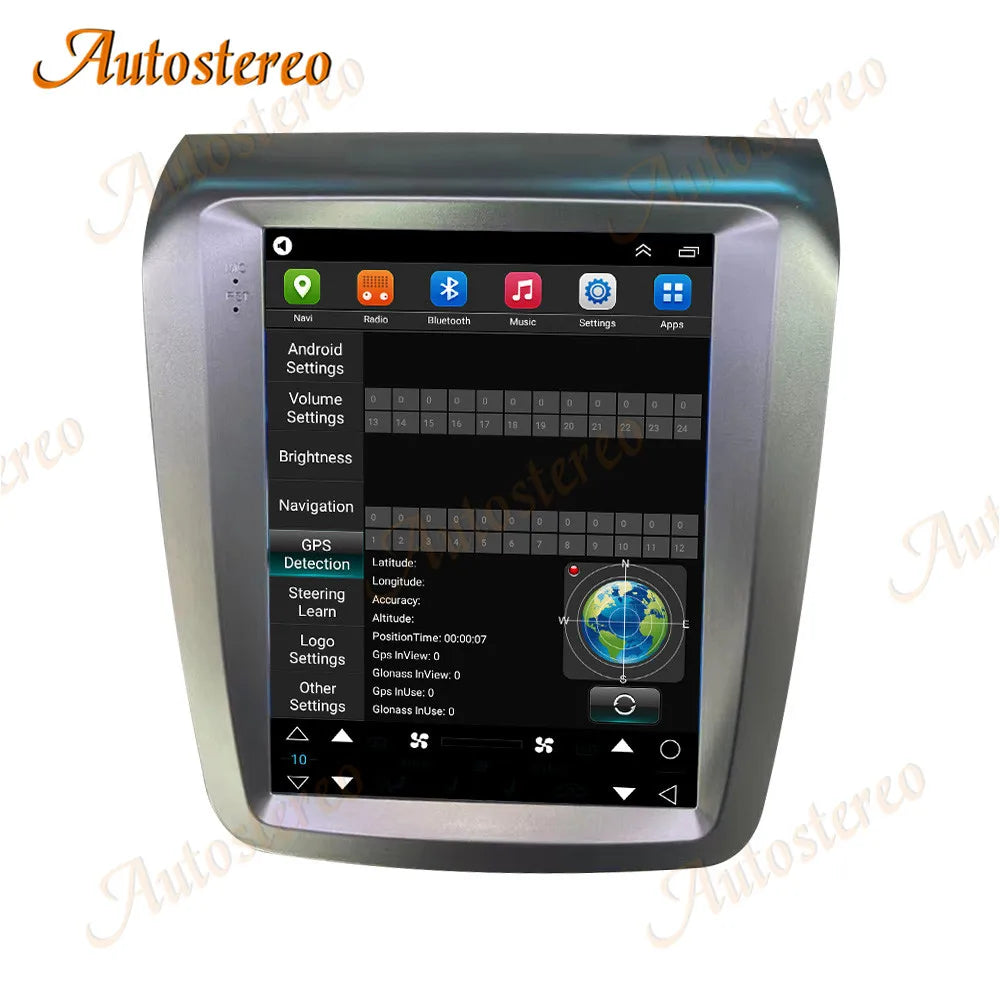 Android 15 Carplay Vehicle Radio For Toyota Alphard 10 2002-2008 Car GPS Navigation Carpla