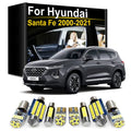 LED Interior Light Kit for Hyundai Santa Fe SM CM DM TM 2002- 2012 - Canbus Dome Map Door Trunk Bulbs | AUTOKITSHOP